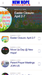 Mobile Screenshot of bigfun.newhopegymnastics.com